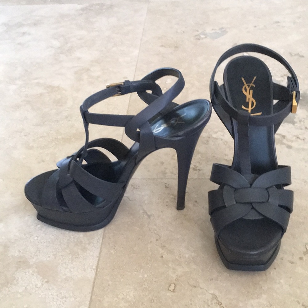 YSL High Tribute Sandal. 37 1/2